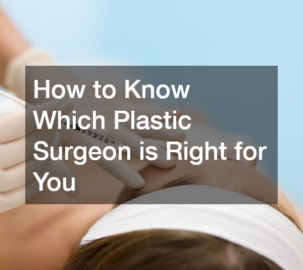 How to Know Which Plastic Surgeon is Right for You