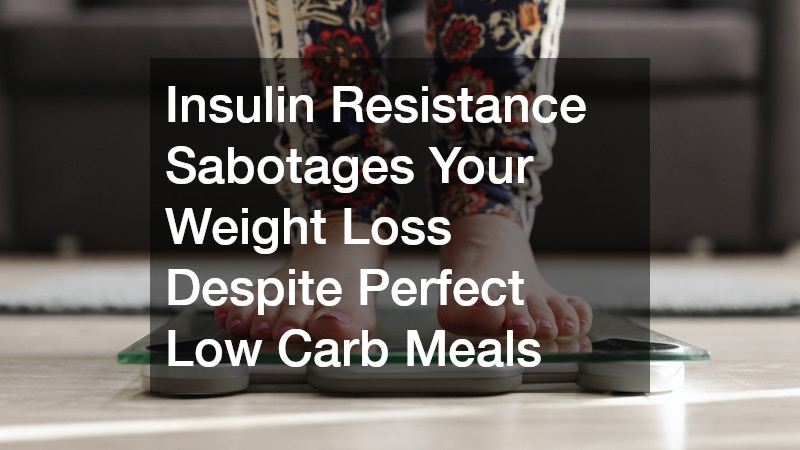 Insulin Resistance Sabotages Your Weight Loss Despite Perfect Low Carb Meals